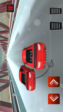 Chained Car Race In Snow游戏截图2