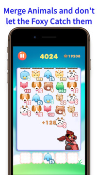 Foxy Animal Merge 2048游戏截图5