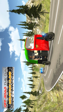 Offroad Tuk Tuk Mountain Climb游戏截图5