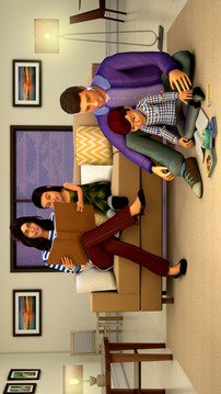 真实 虚拟 家庭 生活 妈妈 和 爸爸游戏截图4