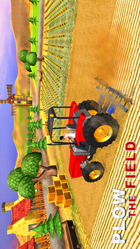 Forage Plow Farming Harvester游戏截图4