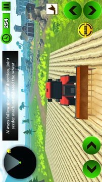 Block Farming Tractor Sim游戏截图3