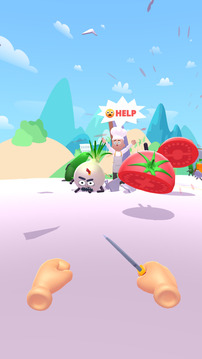 Hit Tomato 3D Knife Master游戏截图4