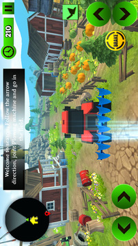 Block Farming Tractor Sim游戏截图4