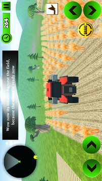Block Farming Tractor Sim游戏截图1