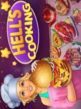 Hell’s Cooking — crazy chef burger, kitchen fever游戏截图3