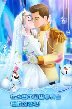 冰雪皇家婚礼游戏截图1