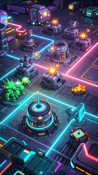 赛博防线游戏截图1