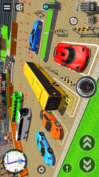 大 巴士 停车  3D游戏截图4