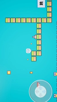 小蓝跑酷游戏截图1