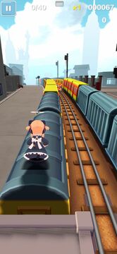 蔚蓝跑酷游戏截图4