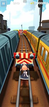 蔚蓝跑酷游戏截图3