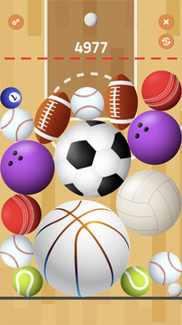 掉落的球游戏截图3