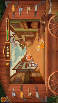 黄金路轨：荒野西部传说游戏截图1