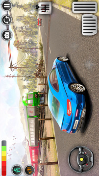 汽车驾驶学校和汽车模拟器游戏截图1