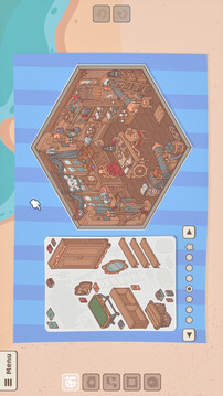 造景贴纸：治愈小角落游戏截图1