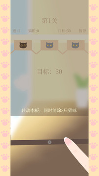 猫咪跷跷板游戏截图2