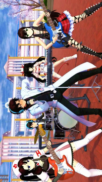 樱花学校模拟器高中女生游戏截图4