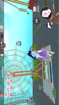 樱花学校模拟器高中女生游戏截图3