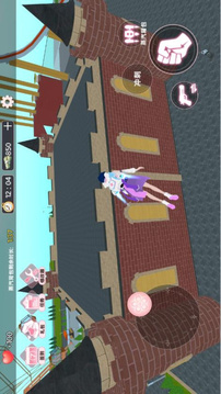 樱花学校模拟器高中女生游戏截图1