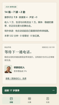 绿茵人生:足球传奇游戏截图5
