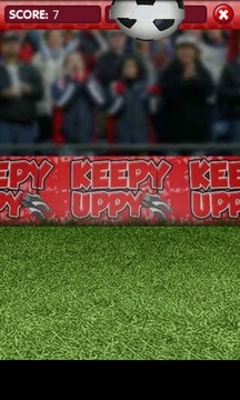 Keep uppy 颠足球游戏截图1