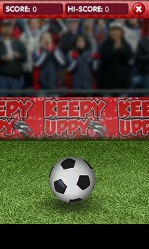 Keep uppy 颠足球游戏截图3