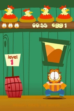 加菲猫接蛋游戏截图2
