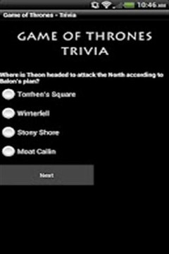 Game of Thrones - Trivia游戏截图3