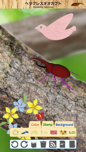 3D insects coloring book截图4