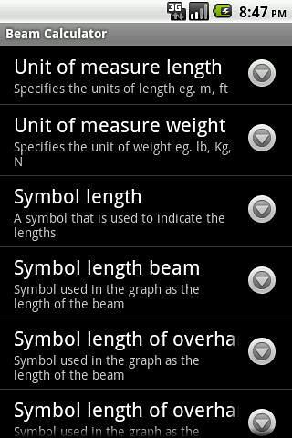 Beam Calculator Demo截图1