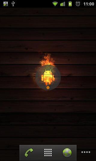 Droid on Fire LWP Lite截图4