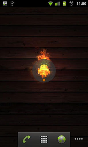 Droid on Fire LWP Lite截图6