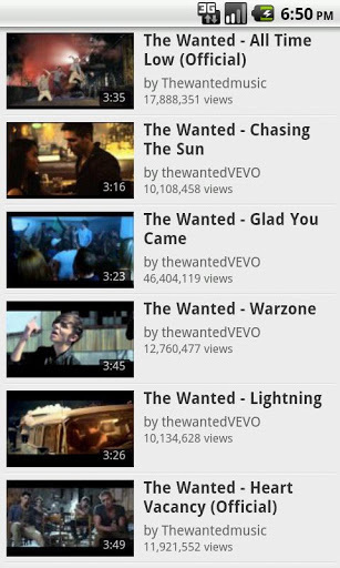 The Wanted Fan App截图2