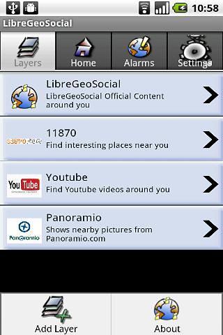 LibreGeoSocial 1.2截图2