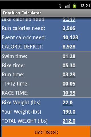 Triathlon Calculator截图4