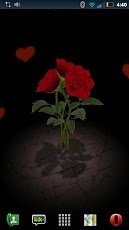 3D Rose Bouquet Live Wallpaper Free截图4