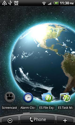 VA Earth Live Wallpaper LITE截图4