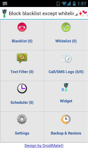 DroidMate Call Filter截图5