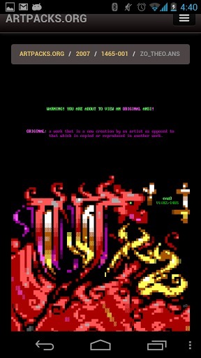 Artpacks.org: ANSI & ASCII Art截图3