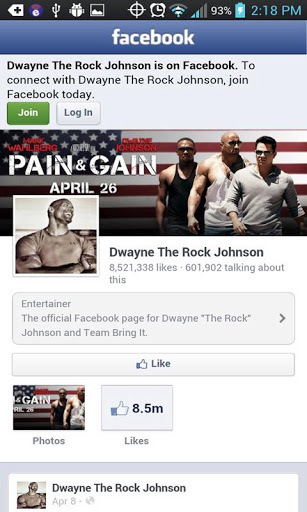 Dwayne Johnson Ultimate FanApp截图4