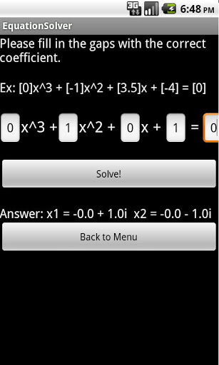 EQ Equation Solver截图1