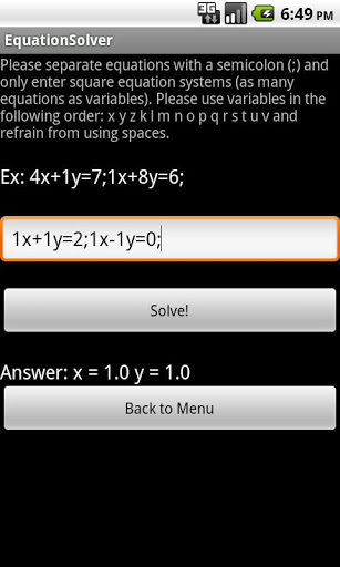 EQ Equation Solver截图2