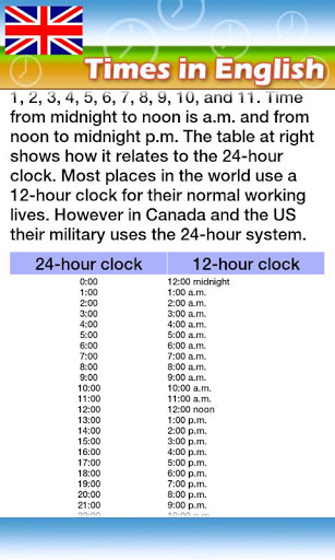 Learn english: Time截图1