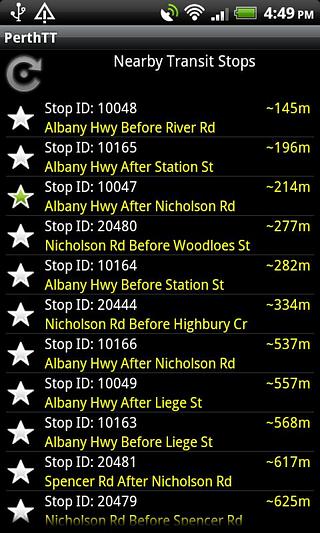 Perth Transport Timetable Free截图2