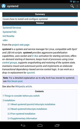 ArchWiki Viewer截图5