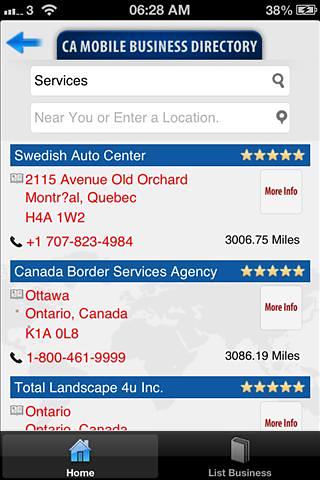 CA Mobile Business Directory截图5