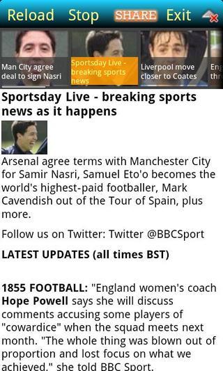 BBC+SKY News Sports截图3