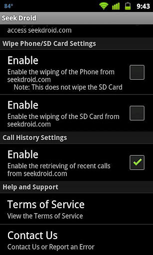 SeekDroid Ent截图4