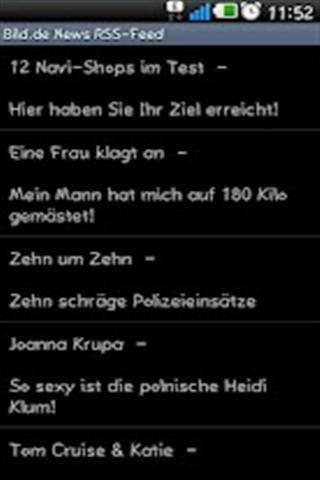 Bild.de News RSS-Feed截图1